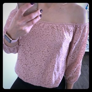 Hollister Lace Crop top